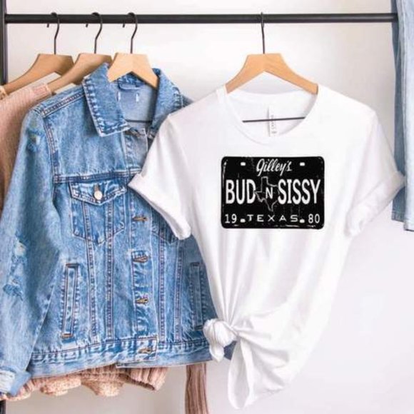 BUD N SISSY 1980 Handmade Graphic Tee - Picture 5 of 6